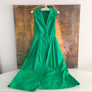 DKNY Button Down Maxi Dress